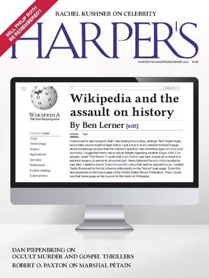 cover image of Harper's Magazine
